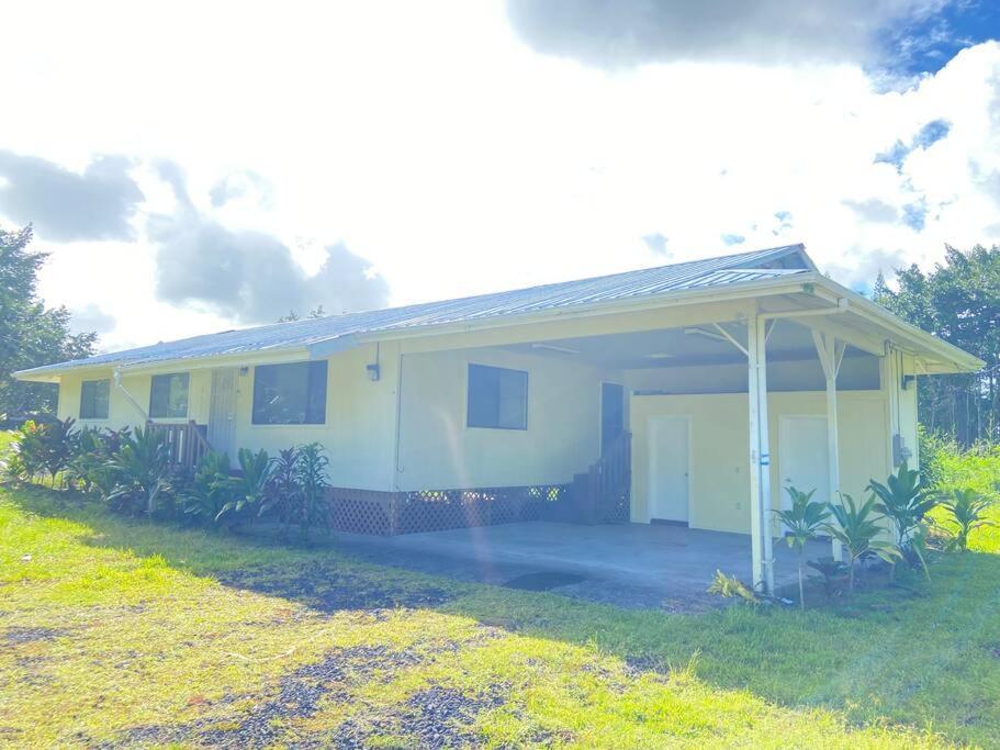 Peaceful, Private Master Bedroom With Own Bath Near Hilo, With Ac! Keaau Exteriér fotografie
